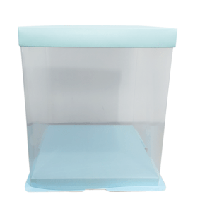 Dortová krabice three layer modrá 31x26cm - Cakesicq