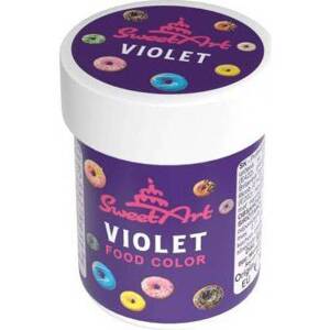 SweetArt gelová barva Violet (30 g) - dortis