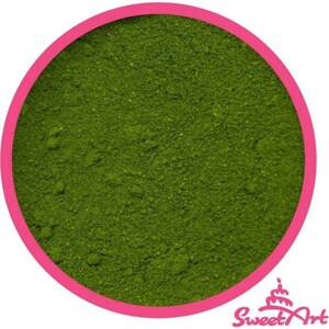 SweetArt jedlá prachová barva Moss Green mechově zelená (2,5 g) - dortis