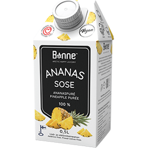 Ovocné pyré Ananas 0,5l - Bonne