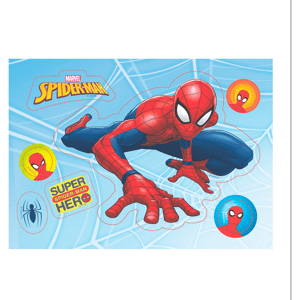 Jedlý papír na dort Spiderman 21x14,8cm - Dekora