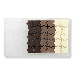 Forma na čokoládu puzzle - Decora