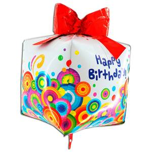 Nafukovací balónek narozeninový dárek 4D 76cm - Grabo