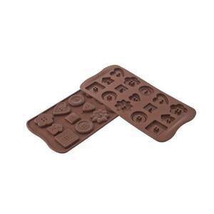Silikonová forma na čokoládu – knoflíčky - Silikomart