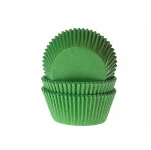 Košíček na muffiny zelený 50ks
