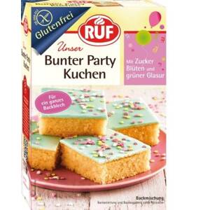 Směs na bezlepkový dort barevná párty - RUF