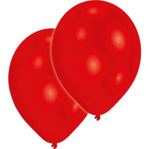 Latexové balónky červené 10ks 27,5cm - Amscan
