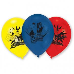 Latexový balónek Avengers 6ks 22,8cm - Amscan
