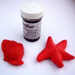 Gelová barva Sugarflair (25 g) Poppy Red - Sugarflair