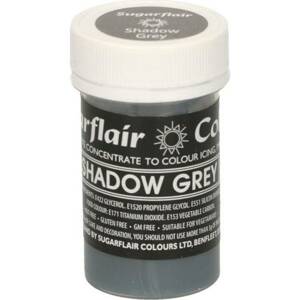 Pastelová gelová barva Sugarflair (25 g) Shadow Grey - Sugarflair