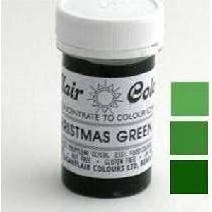 Gelová barva Sugarflair (25 g) Christmas Green Sugarflair