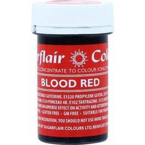 Gelová barva Sugarflair (25 g) Blood Red - Sugarflair