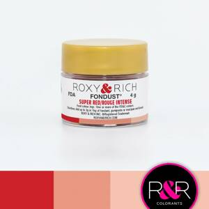 Prachová barva 4g super červená - Roxy and Rich