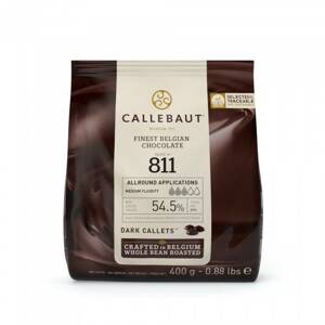 Čokoláda 811 hořká 54,5% 0,4kg - Callebaut