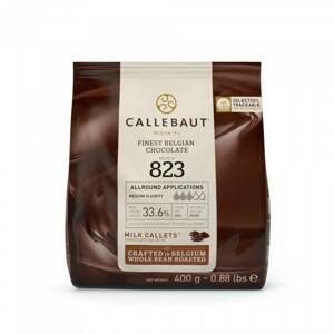Čokoláda 823 mléčná 33,6% 0,4kg - Callebaut