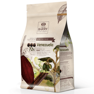 Cacao Barry Origin čokoláda VENEZUELA hořká 72% 1kg - CACAO BARRY