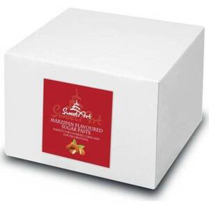 SweetArt potahovací a modelovací hmota s příchutí marcipánu White (6 kg) dortis