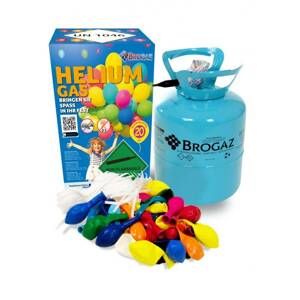 Helium do balónků 20 - 5l + 20ks balónků - Brogaz