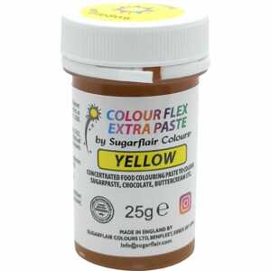 Sugarflair Gelová barva Extra Paste Yellow