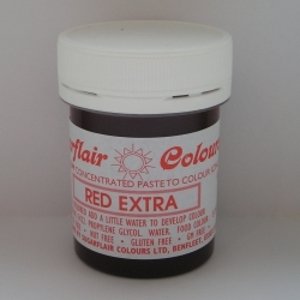 Gelová barva Sugarflair - Red extra