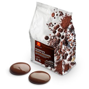 Balení Čokoláda bez cukru hořká 4kg