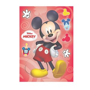 Jedlý papír Mickey Mouse silueta