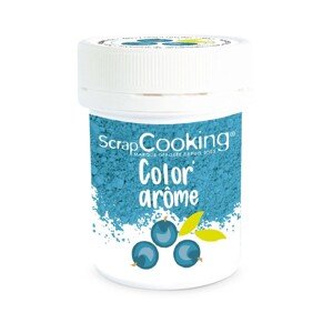 Scrapcooking Color & Flavour - barvivo + aroma - modrá / BORŮVKA - 10g